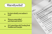 100 Content Ideas for Social Media, a Social Media Template by Mila Estudio (Thumbnail 2 of 4)