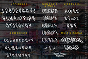 Schoolin - Graffiti Fonts, a Blackletter Font by SemutHitam Creative (Thumbnail 6 of 7)