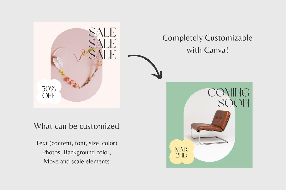 Instagram Templates JURI Canva, a Social Media Template by Mozen Design (Photo 4 of 5)