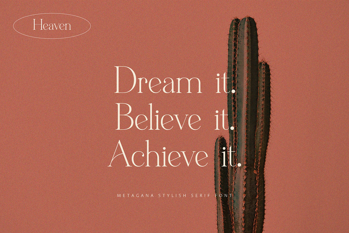 Metagana – Modern Display Serif Font, a Serif Font by BrandSemut (Photo 2 of 8)