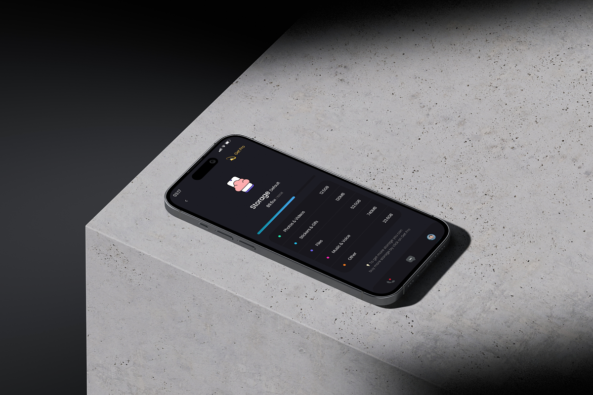 Messenger Mobile and Desktop App, an UI Kit Template by Digital_Fantasies (Photo 7 of 8)