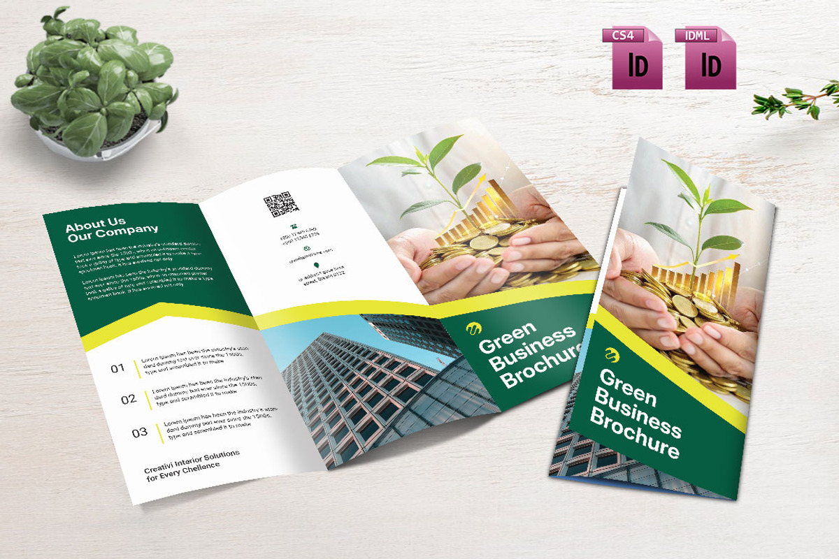 Green Business Brochure, a Brochure Template by yanindesign (Photo 1 of 3)