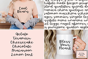 The Cut and Cursive Font Bundle 2, a Script Font by Sofia Skoog (Thumbnail 2 of 11)