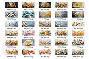 3D Oil Painting Flowers, a Wallpaper Graphic by fei long (Thumbnail 3 of 10)