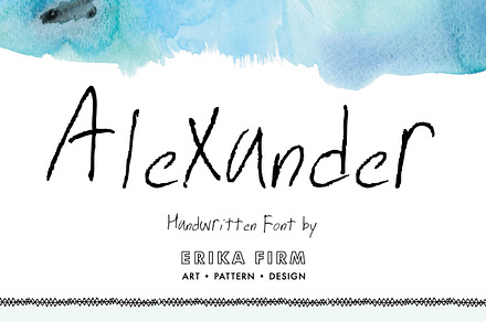 Alexander Handwritten Font