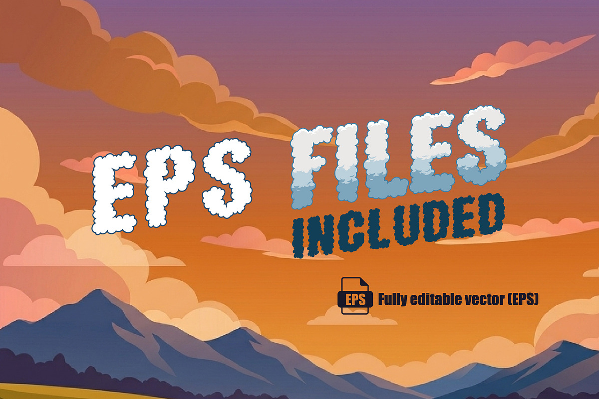 Cloudypop, a Font by Rashdrawn (Photo 6 of 8)