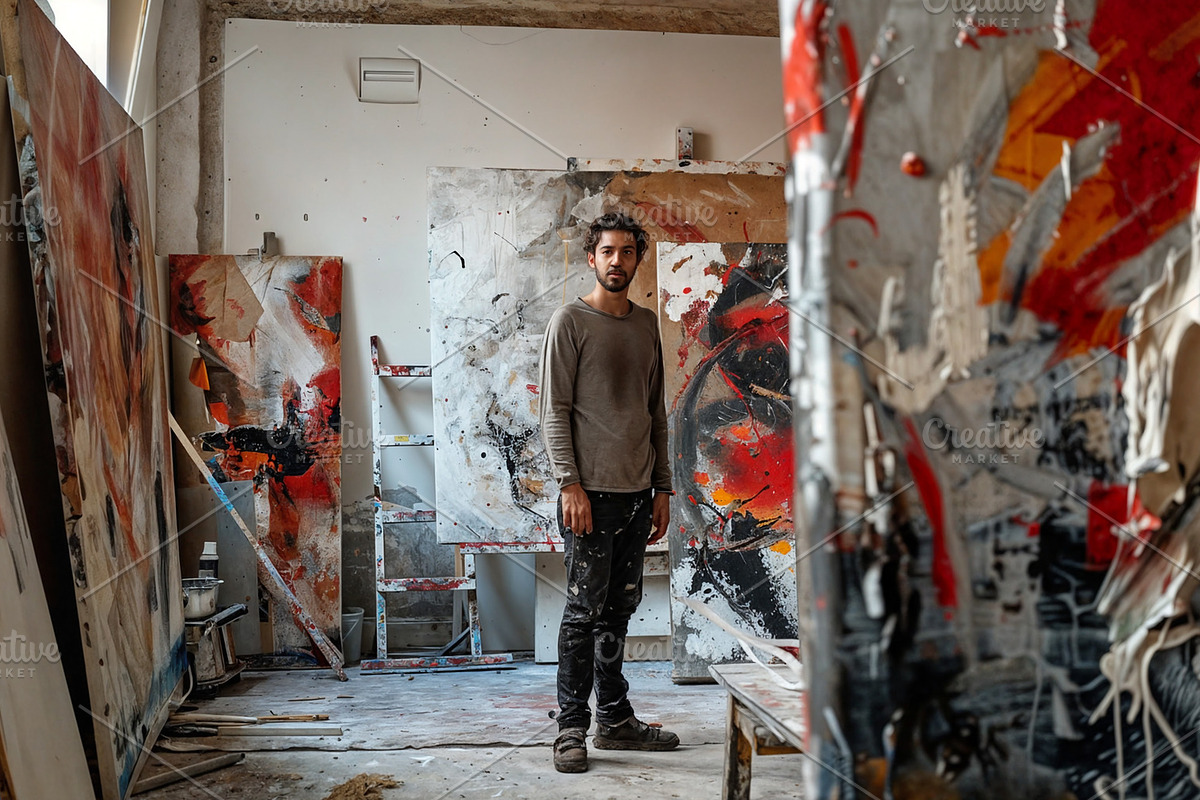 85 Artists in studio, an Arts & Entertainment Photo by Handmadefont (Photo 5 of 88)