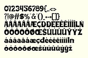 Sand Slack - Thumbnail Font, a Sans Serif Font by Flawless And Co (Thumbnail 10 of 10)