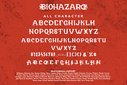 Biohazard - Blackletter Font, a Handwritten Font by Arendxstudio (Thumbnail 9 of 9)