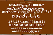 Atlantis Famingo Retro Serif Font, a Serif Font by Letterena Studios (Thumbnail 14 of 15)