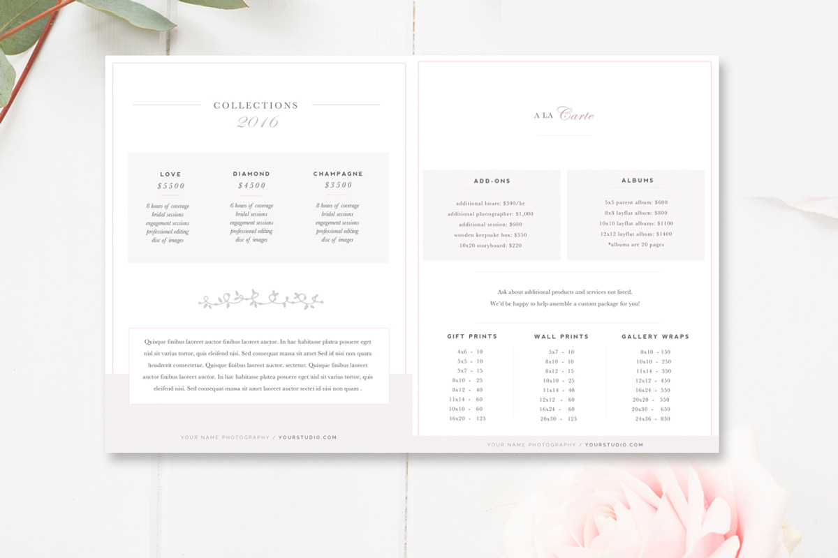 Wedding Photographer Magazine, a Magazine Template by By Stephanie Design (Photo 3 of 5)