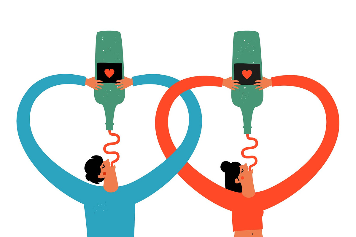 Funny wine lover collection, a Decorative Illustration by JULYMILKS (Photo 3 of 4)