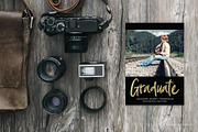 Golden Graduate Announce G102, an Invitation Template by Studio Forty Design (Thumbnail 4 of 5)