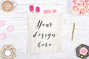 Tote Bag Mockup Bundle, a Product Mockup by Pixomize (Thumbnail 3 of 6)