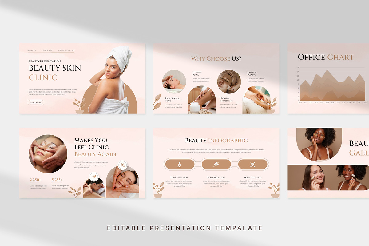 Beauty Skin Clinic Presentation, a Presentation Template by Digitcase x Wealthwells (Photo 2 of 4)