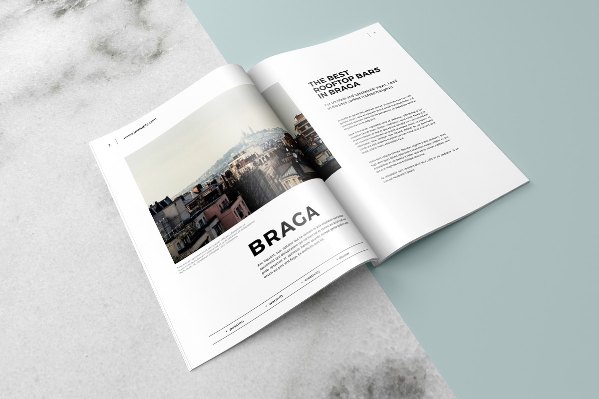 Brochure / Magazine Mockups, a Print Template by Craftmaster (Photo 2 of 10)