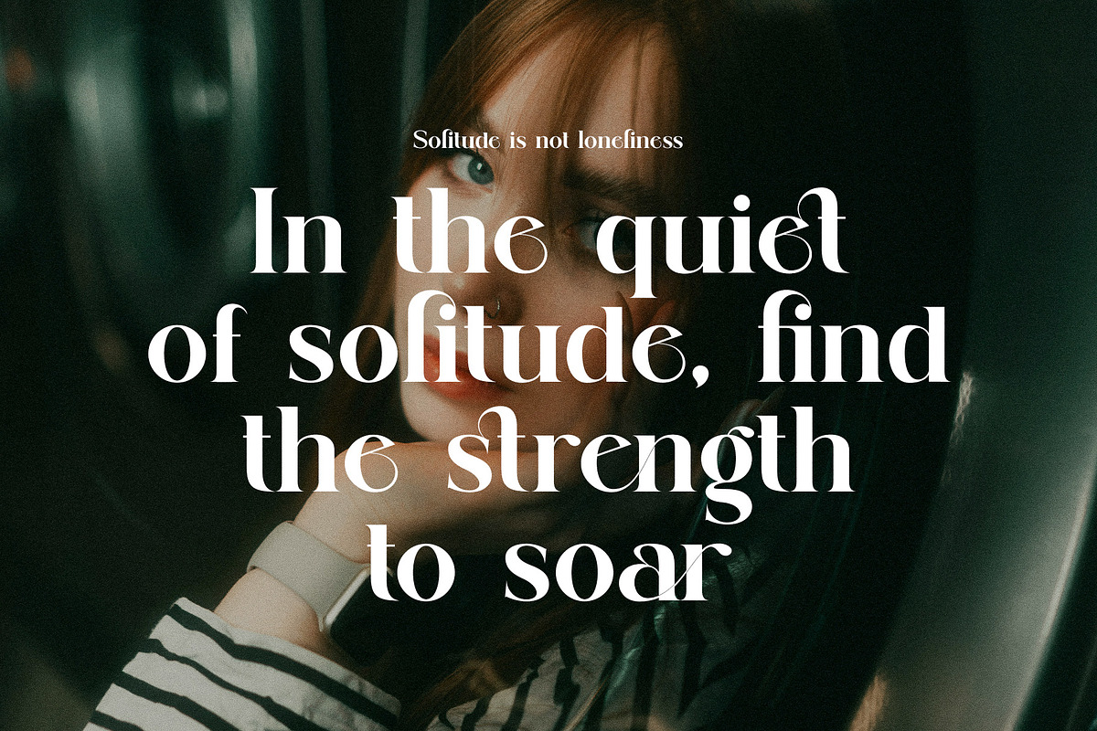 Ganfi Elegant Ligature Serif Font, a Serif Font by Perfectype (Photo 3 of 8)