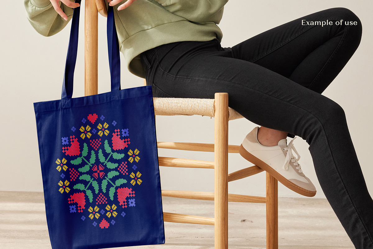 Procreate Cross Stitch Pattern Maker, a Brush Add-On by Pencil Twist (Photo 8 of 10)