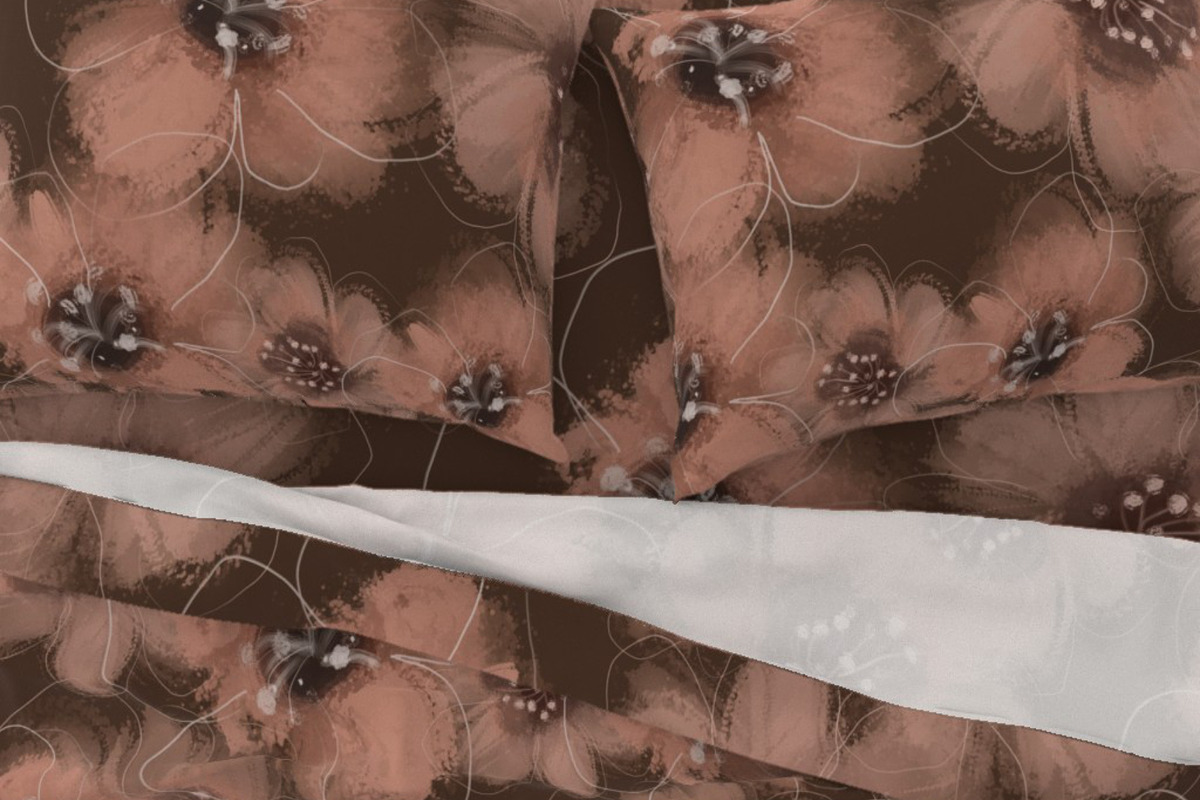 Abstract pink blooms pattern, a Pattern Graphic by Nocito Design (Photo 6 of 6)