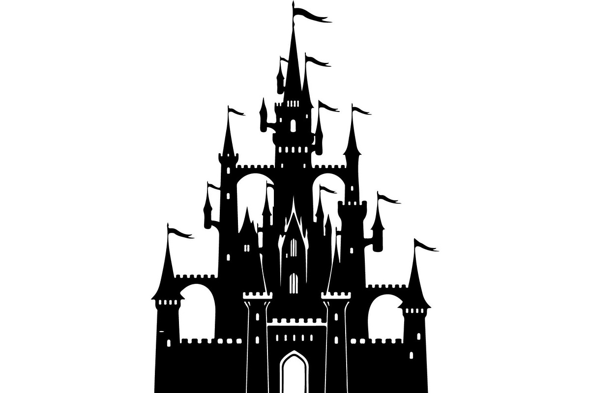 Fantasy Castle Silhouette, an Object Graphic by Creativeshirt (Photo 13 of 20)
