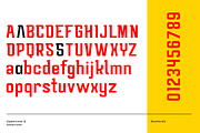 Blockhead Nova Sports Font, a Slab Serif Font by Headfonts (Thumbnail 11 of 11)
