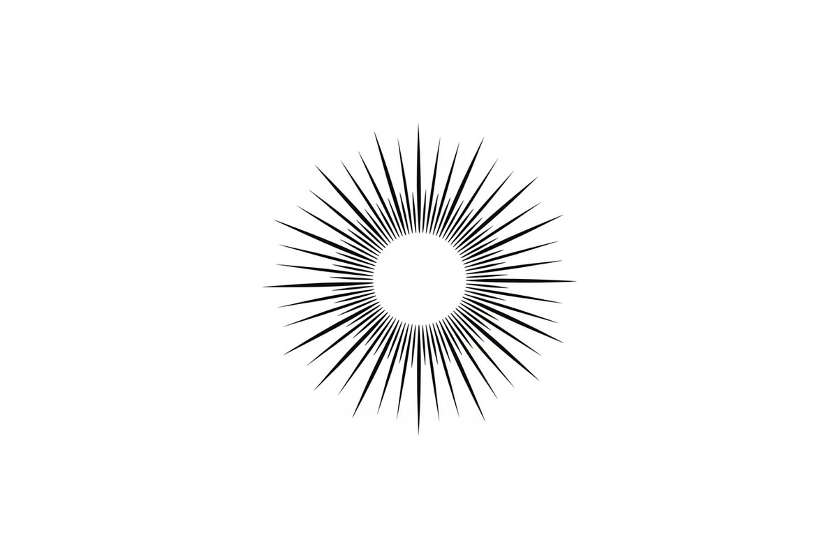 Sunburst Rays Vector Bundle Bundle, an Illustration by yasushie (Photo 25 of 31)