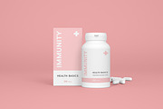 Pharmaceutical mockups bundle, a Packaging Mockup by Pykhtik Design Shop (Thumbnail 5 of 6)