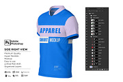 T-Shirt Jersey Short Mockup, a Shirt Mockup by Nanggroe Scripting (Thumbnail 7 of 9)