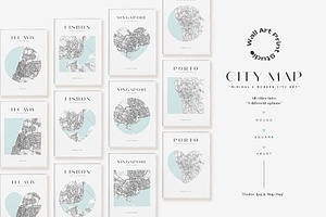 City Map Art Bundle