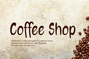 Coffeetisa - Coffee Shop Font, a Sans Serif Font by QR Design Studio (Thumbnail 3 of 7)