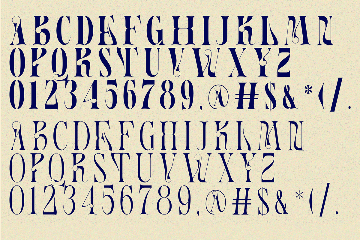 Creating Emotion Font, a Serif Font by 177Studio (Photo 8 of 8)