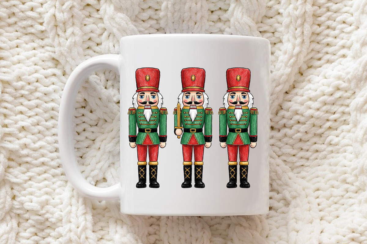 Christmas Nutcracker PNG File, an Illustration by Libby Wishes (Photo 5 of 6)