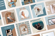 Instagram Post Templates Boho Canva, a Social Media Template by Boltik Studio (Thumbnail 9 of 10)