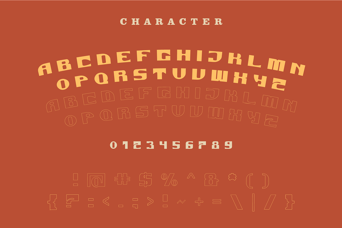 INAFORE - Retro Display Font, a Font by Rightwheels (Photo 2 of 10)