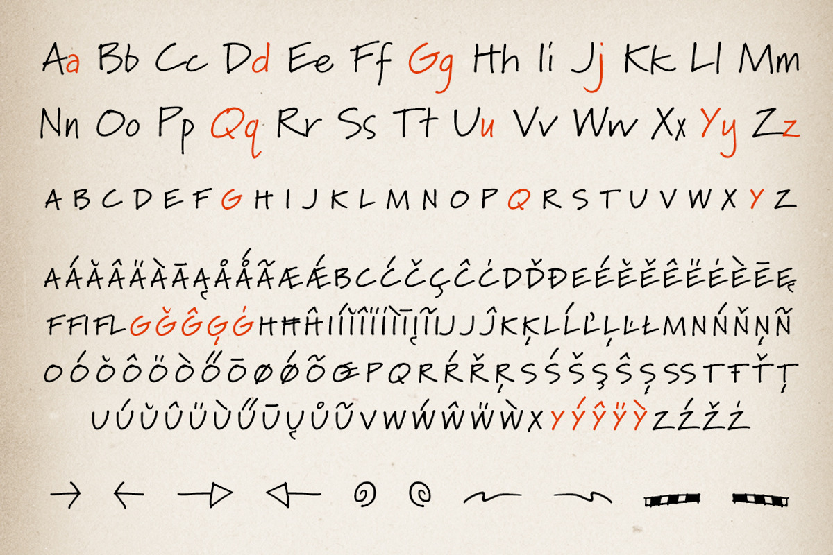 Marydale Regular, a Script Font by Three Islands Press (Photo 5 of 5)
