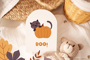 Halloween clipart & patterns, a Seasonal Illustration by JulzaArt (Thumbnail 3 of 8)