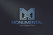 Monumental - Logo Template, a Branding & Logo Template by Alfam17 (Thumbnail 2 of 3)