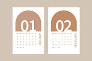 Simple 2023 New Year Calendar, a Stationery Template by Lucky Xtian (Thumbnail 2 of 4)