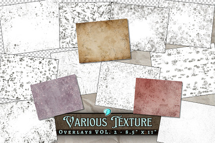 Various Texture Overlays Vol. 2