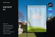 Garden Flag Canva Mockups Bundle, a Household Mockup by PrintStarXS (Thumbnail 3 of 9)