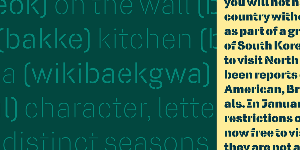 Doctrine Stencil, a Sans Serif Font by Barnbrook Fonts (Photo 4 of 6)