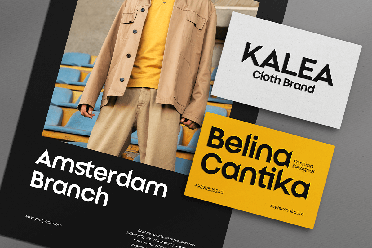 Caviler - Geometric Sans Serif Font, a Sans Serif Font by TokoPress (Photo 5 of 12)