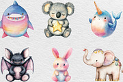 Squishmallow Animals Sublimation, an Illustration by Black Bird Studio (Thumbnail 6 of 6)