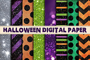 Halloween Digital Paper-08, a Pattern Graphic by Libby Wishes (Thumbnail 1 of 3)