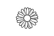 Daisy Flower Line Art Vector Bundle0, an Illustration by jahid234 (Thumbnail 9 of 51)