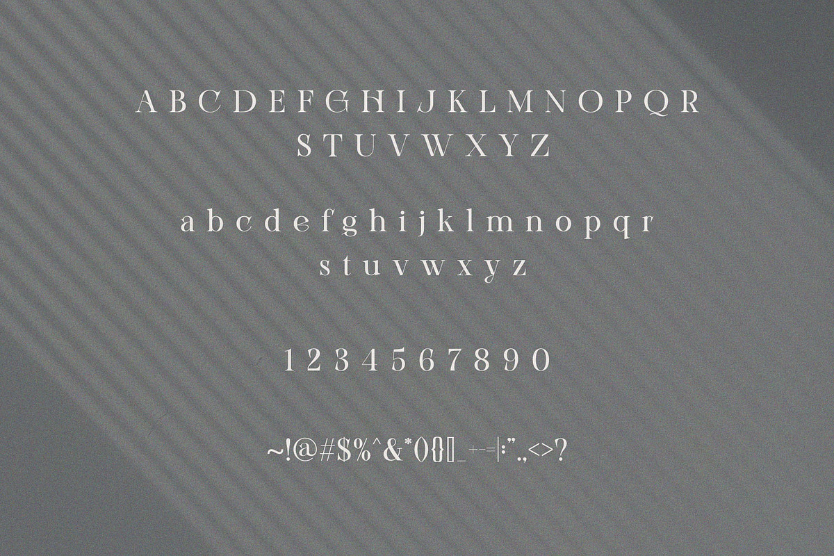 Rikatin – Stylish Display Serif Font, a Serif Font by BrandSemut (Photo 7 of 8)