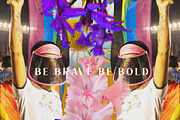 Pride Glitch Floral Collage Kit, an Object Graphic by Neon Wild (Thumbnail 5 of 12)