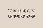 Carolingian Majuscule medieval font, a Serif Font by kaer_shop (Thumbnail 10 of 11)