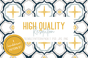 Mustard & Navy Patterns, a Pattern Graphic by TheLegacyBrandingCo (Thumbnail 10 of 10)