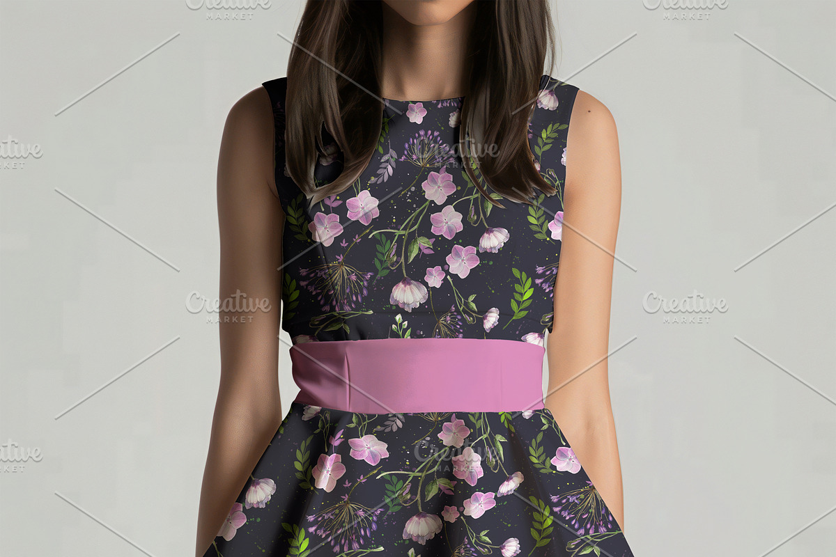 Short Dress Mockup, an Apparel Mockup by Nora Gad (Photo 5 of 14)